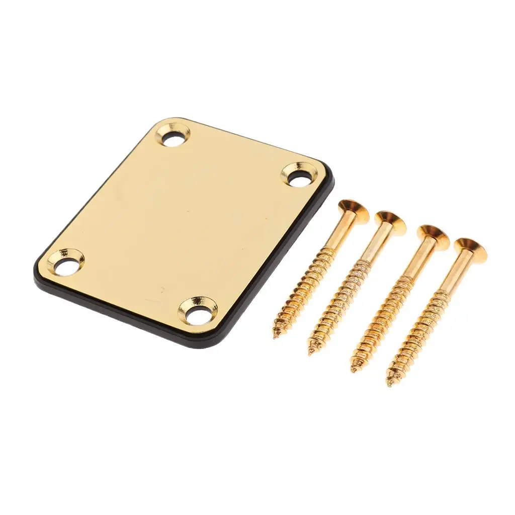 1pc Metal Electric Guitar Neck Plate for ST TL Precision