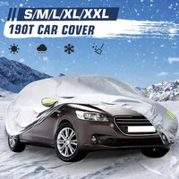 Full Car Cover 190T Waterproof Anti-UV Dust-proof Outdoor Protection SUV Auto Case Cover Universal For VW/Toyota/BMW/Benz/Audi