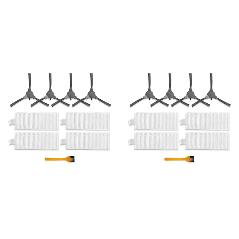 ABKU-8X Hepa Filter And Side Brush For LIECTROUX V3S PRO Robot Vacuum Cleaner Parts