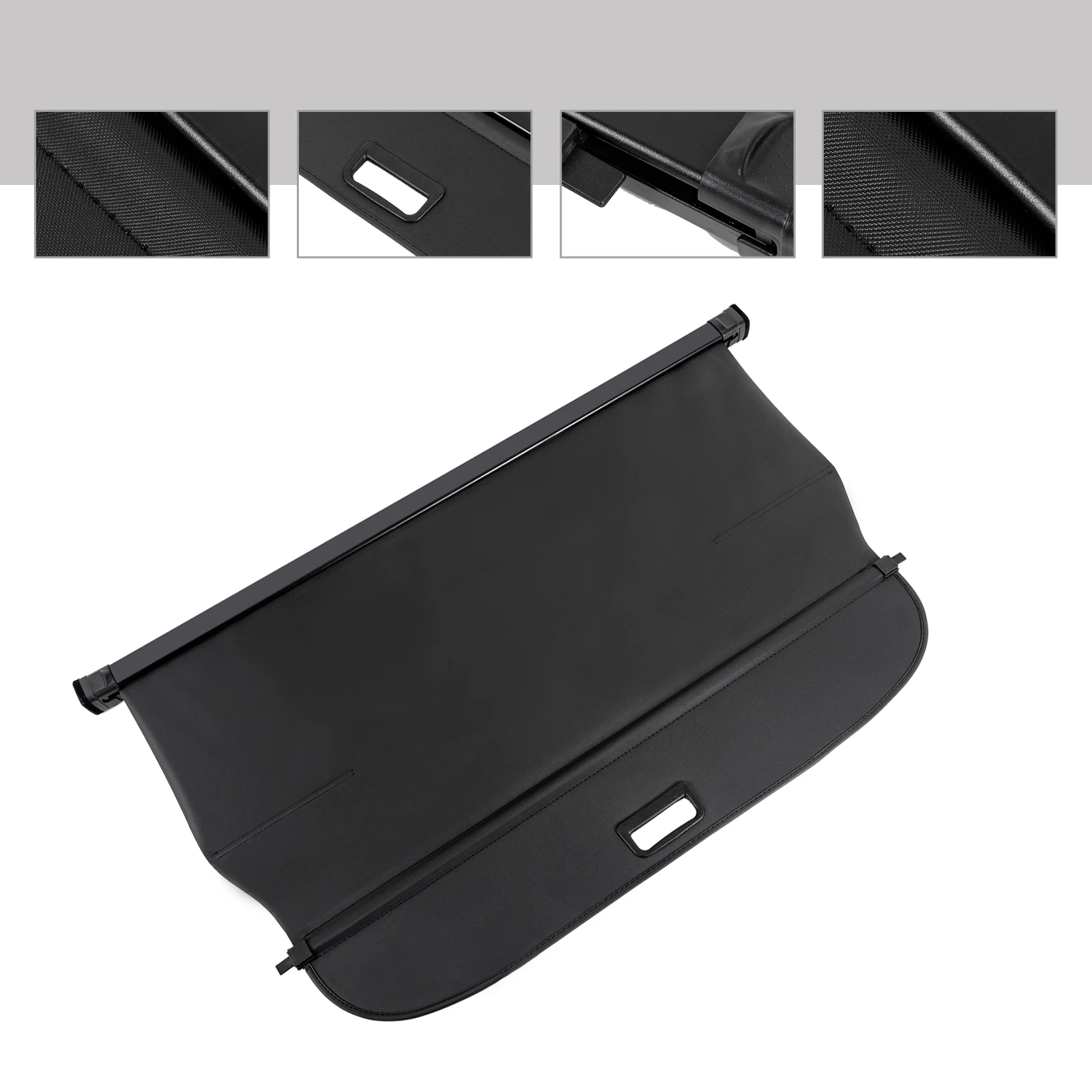 Rear Trunk Retractable Cargo Cover Luggage Shade Black For Toyota Venza 21-2023