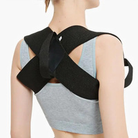 HOT Adjustable Back Shoulder Posture Corrector Belt Clavicle Spine Support Reshape Your Body Home Office Sport Upper Neck Brace