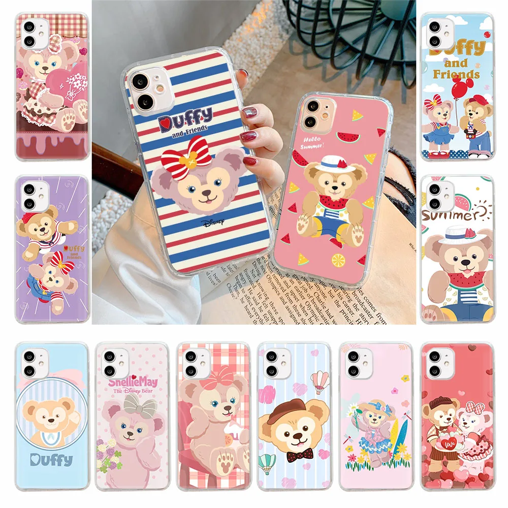 ZY10 Duffy and Friends-funda transparente para Realme, Narzo 50a 50 50I 20 30A Prime 10 9 C30S C35 C55 Plus