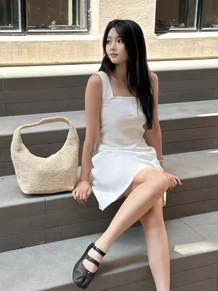 

Textured Wicker Shoulder Bag for Women Underarm Bag Casual Minimalist Style Spring Summer New Arrival Zipper Closure Daily Use