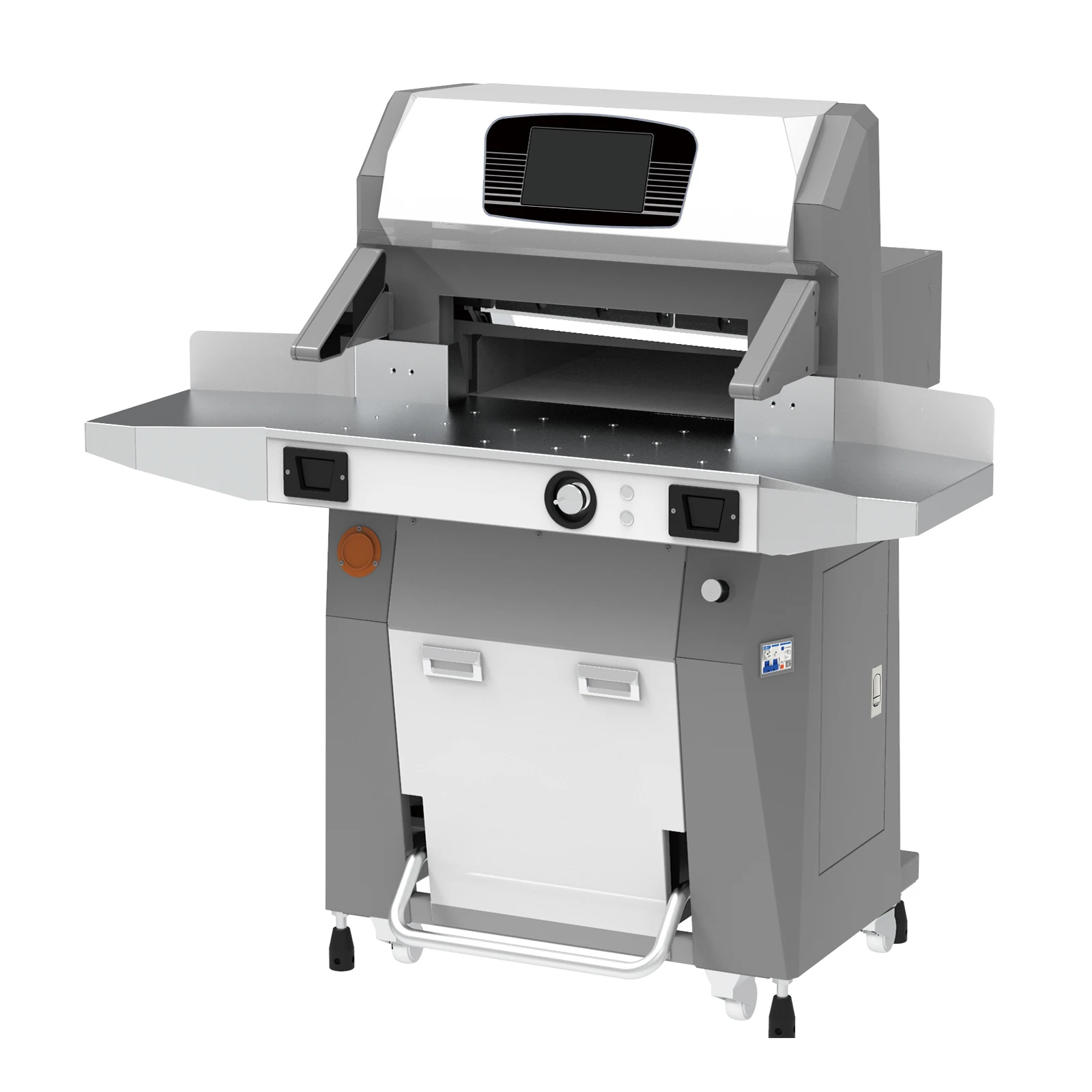 Machine de découpe de papier de programmation hydraulique silencieuse, coupe épaisse de 10CM avec protection photoélectrique