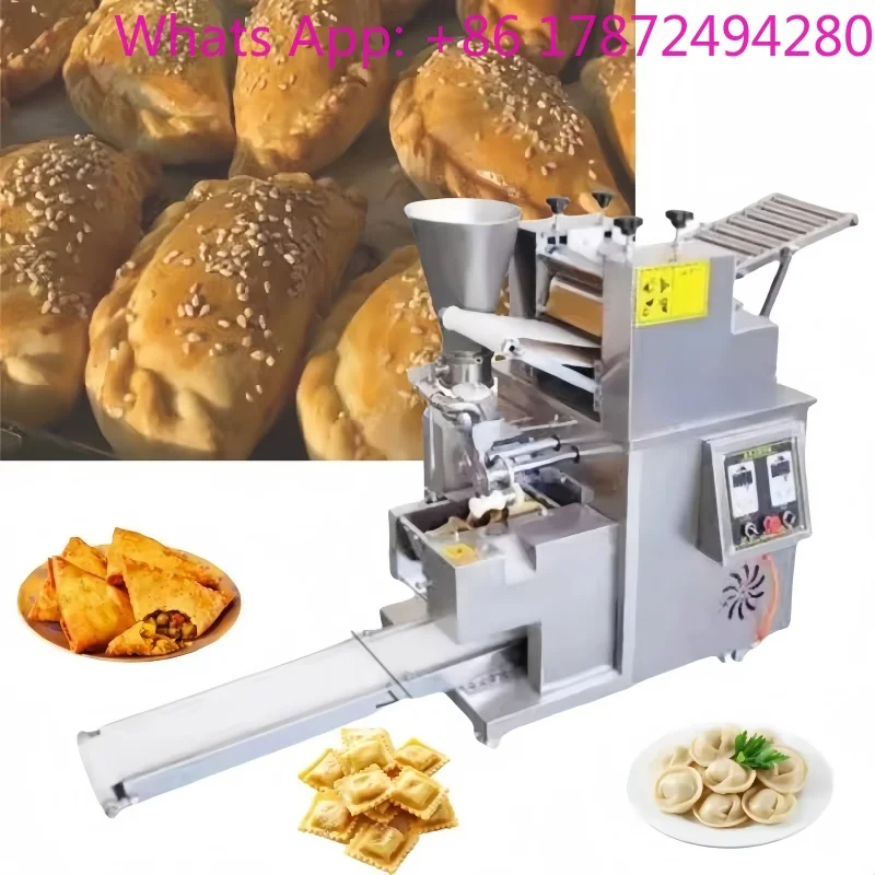 

Ravioli Meat Pie Jamaican Patty Machine/ Product Making Machine Automatic Curry Puff Samosa Dumpling Maquina De Empanadas
