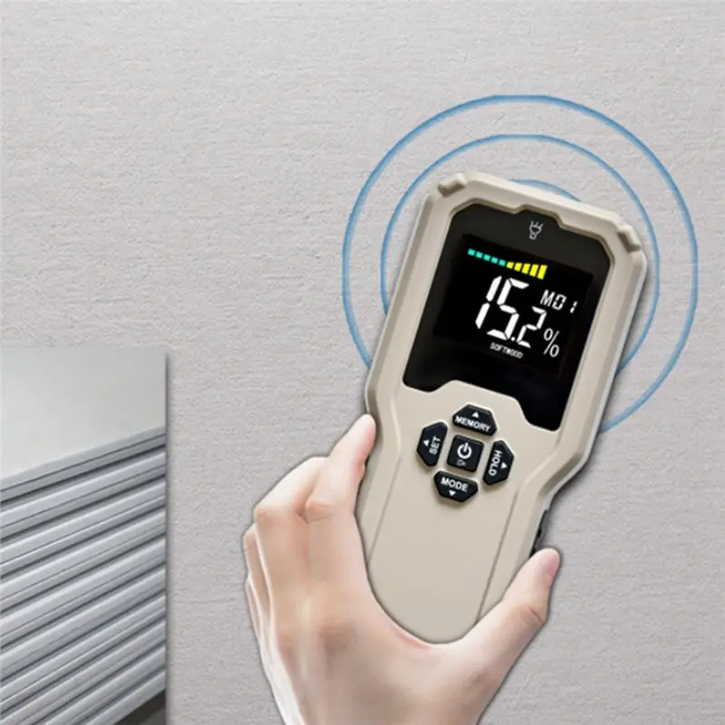 A74E-Inductive Wood Moisture Meter Inductive Wood Moisture Meter For Measuring Bricks/Concrete/Building Materials