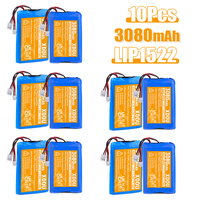 10PCS/LOT 3080mAh PS4 Controller Battery for Sony PlayStation 4 DualShock4 V1 V2 KCR1410 LIP1522 CUH-ZCT1E Wireless Controller