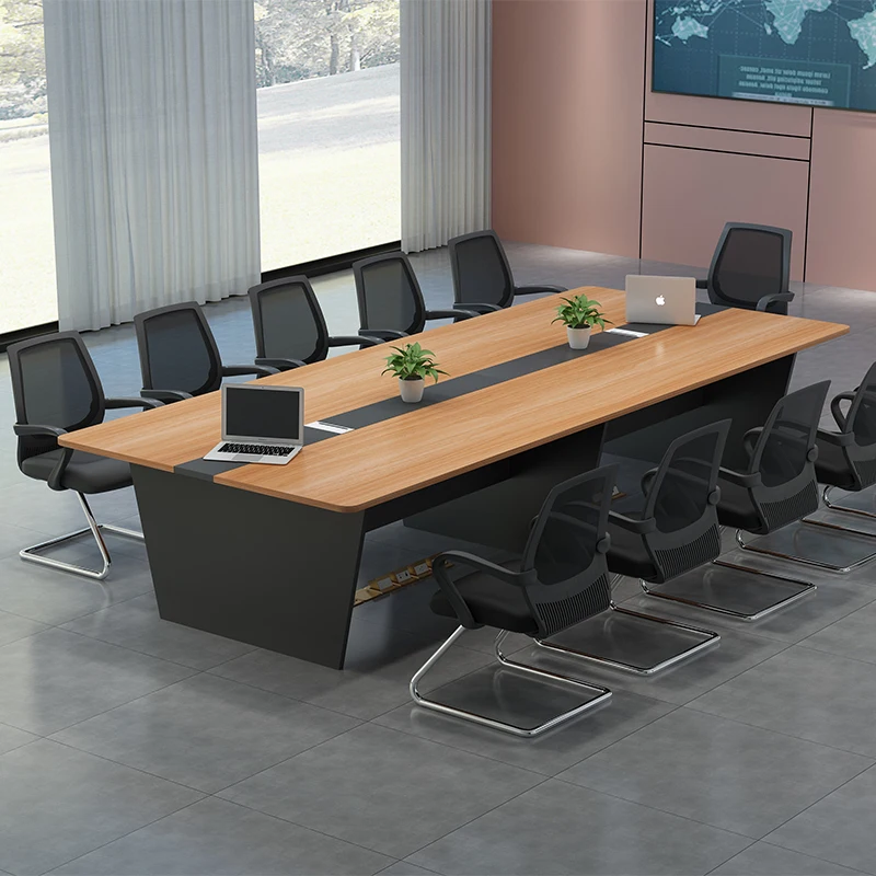 

Conference table, long table, minimalist modern training table, negotiation table, conference room, long strip,