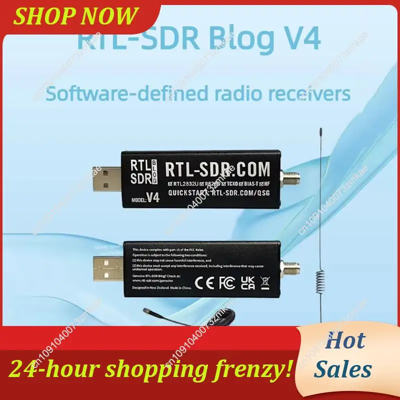

Ежедневная распродажа RTL-SDR Blog V4 Программно-определенное радио 1PPM TCXO SMA RTLSDR Программно-конфигурируемое радио с многофункциональной антенной
