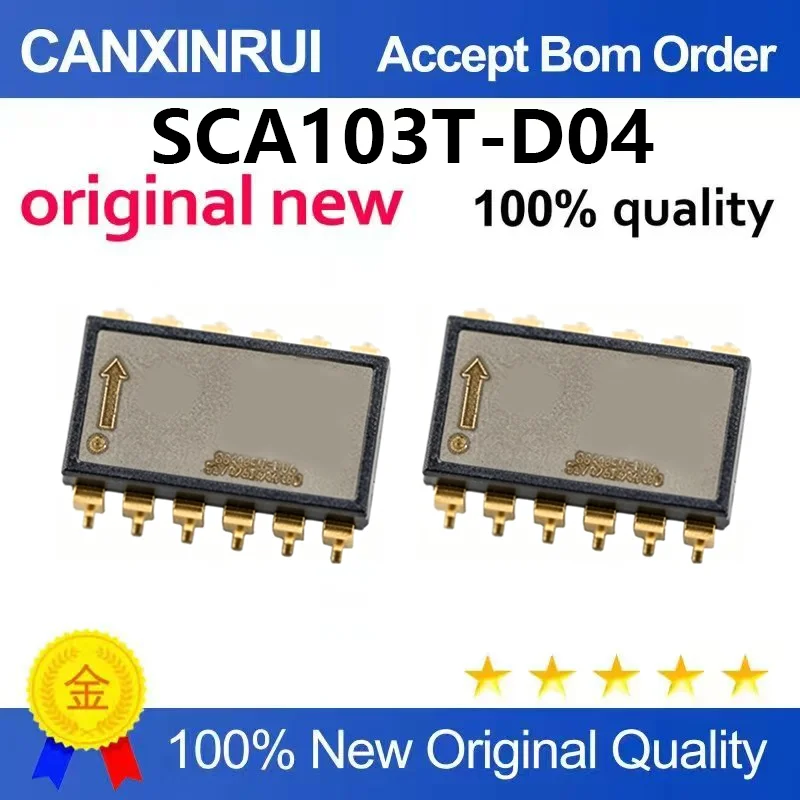 （5pcs-100pcs）Brand new original SCA103T-D04 SMD-12 packaged single axis industrial grade tilt sensor