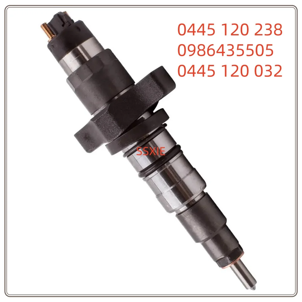 0445120238 Common Rail Diesel Fuel Injector 0445 120 238 0445120103 0986435505  for 04-2009 Cummins Dodge Ram 2500 3500 5.9L