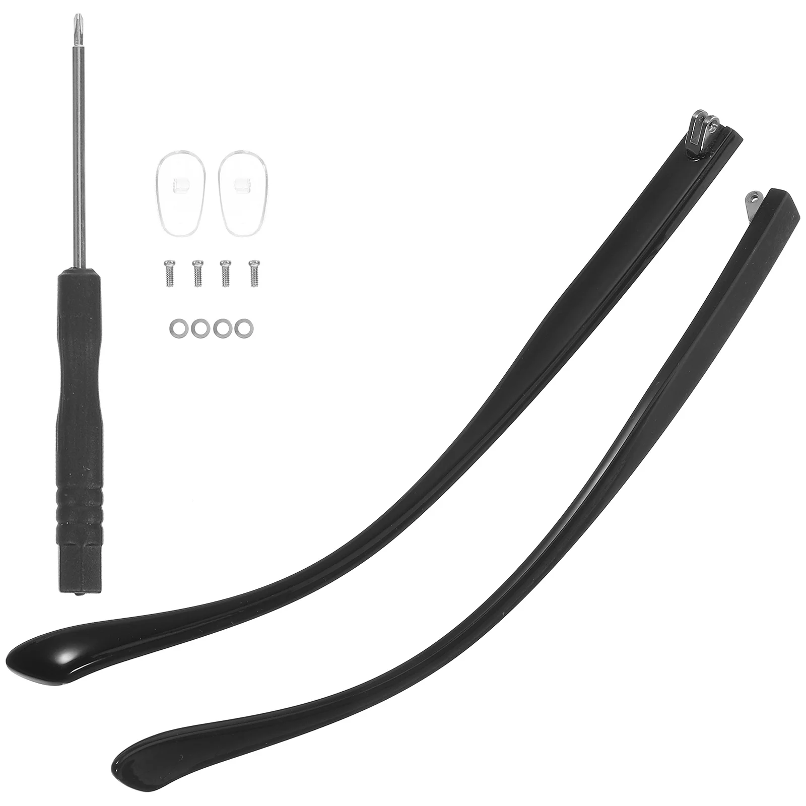

1 Pair Replacement Glasses Temple Metal Eyeglass Arms Legs Universal Fit Repair Kit For Men Women Durable Eyewear Parts