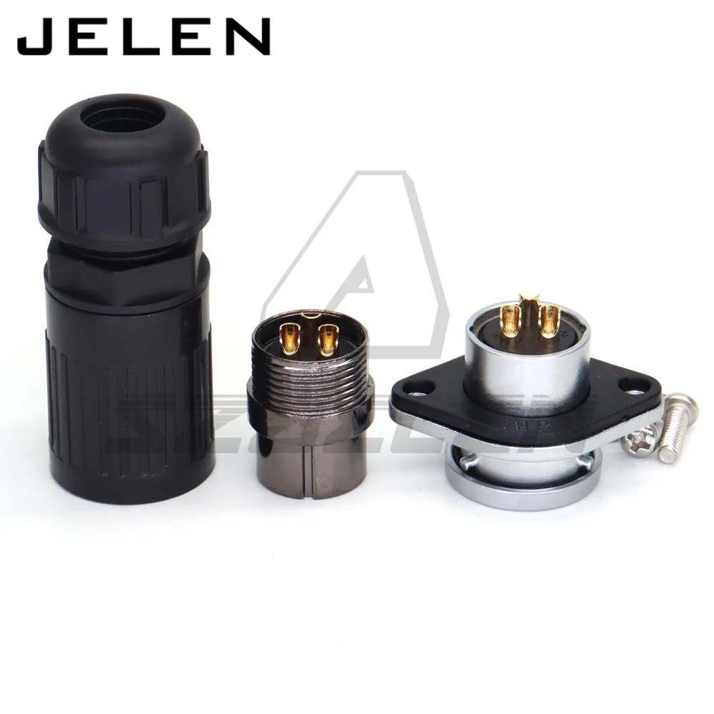 HE20, 3pin waterproof connector plug and socket, wire waterproof connector, 3 pin cable wire connector,30A power connector IP55