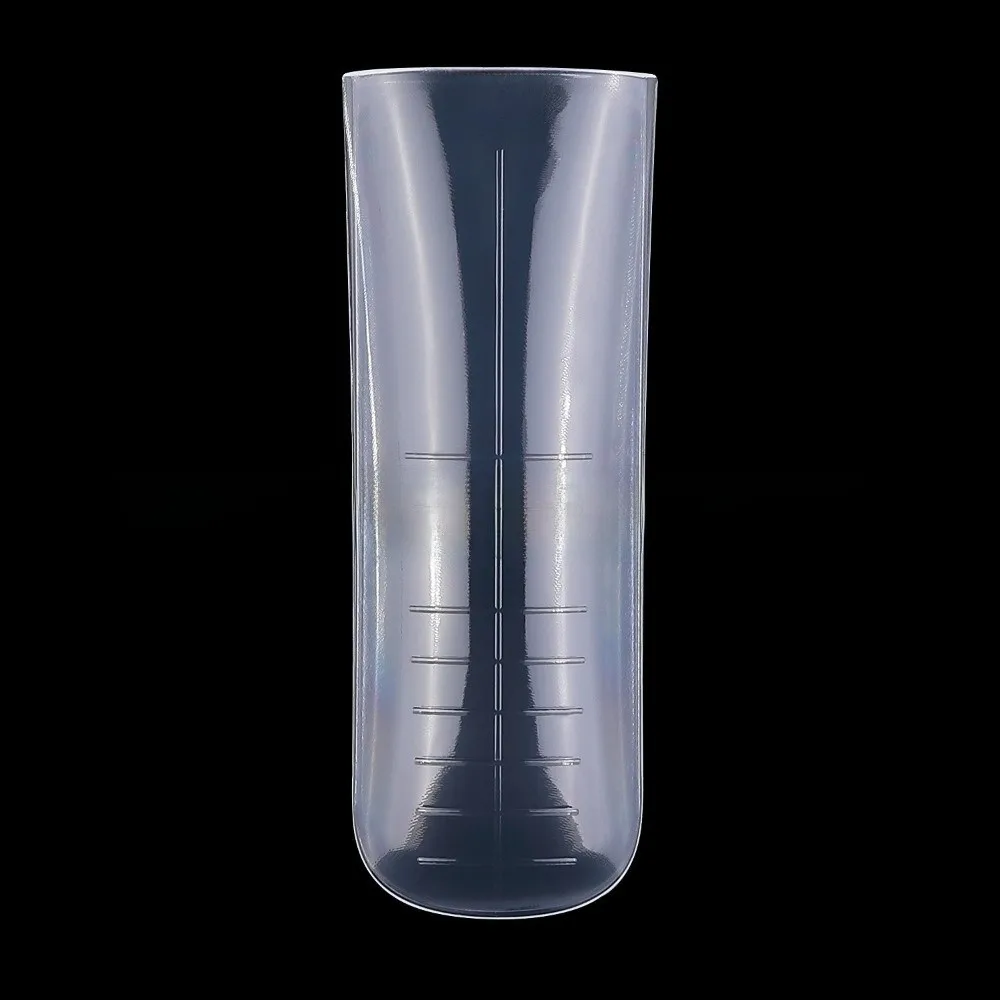 

150 шт., формы для сэндвичей в форме гроба, миндалевидные формы для дизайна ногтей без следов, прозрачные наращивания, натуральные прозрачные накладные ногти