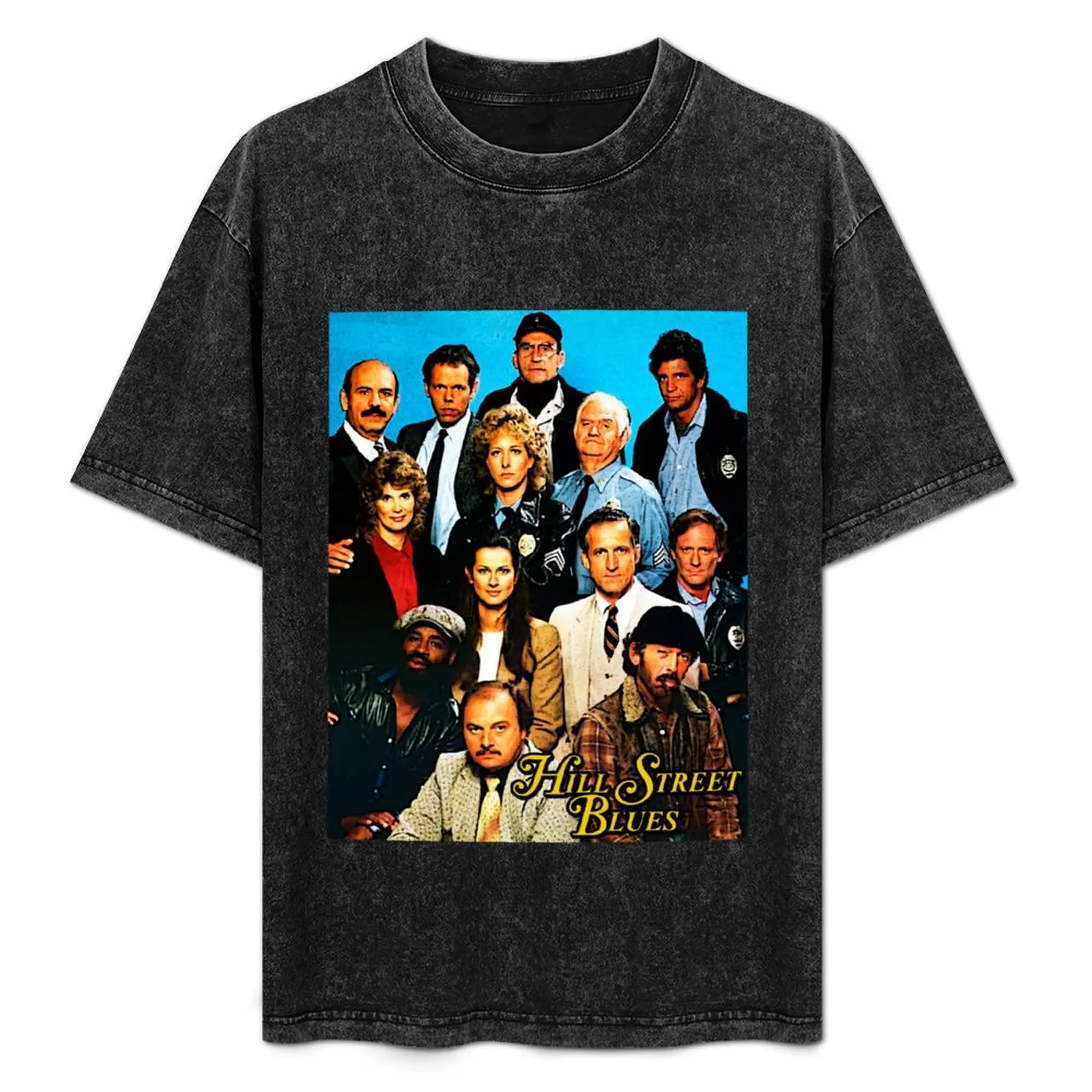 

Hill Street Blues 80s T-Shirt quick drying man t shirt hippie clothes oversized t shirt for men