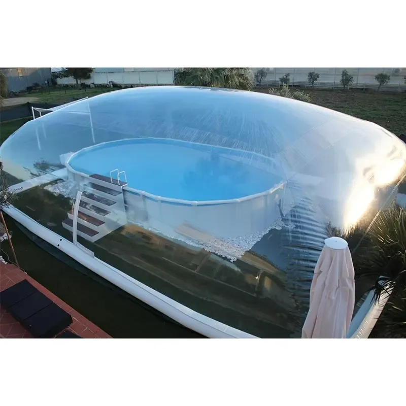 for BN Outdoor Pool Transparent Tent Inflatable Dome Swimming Pool Cover