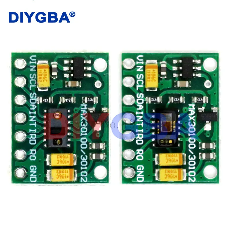 Low Power MAX30102 Heart Rate Pulse Breakout Board For Arduino / Blood Oxygen Sensor Module MAX30100 Pulse Oximeter