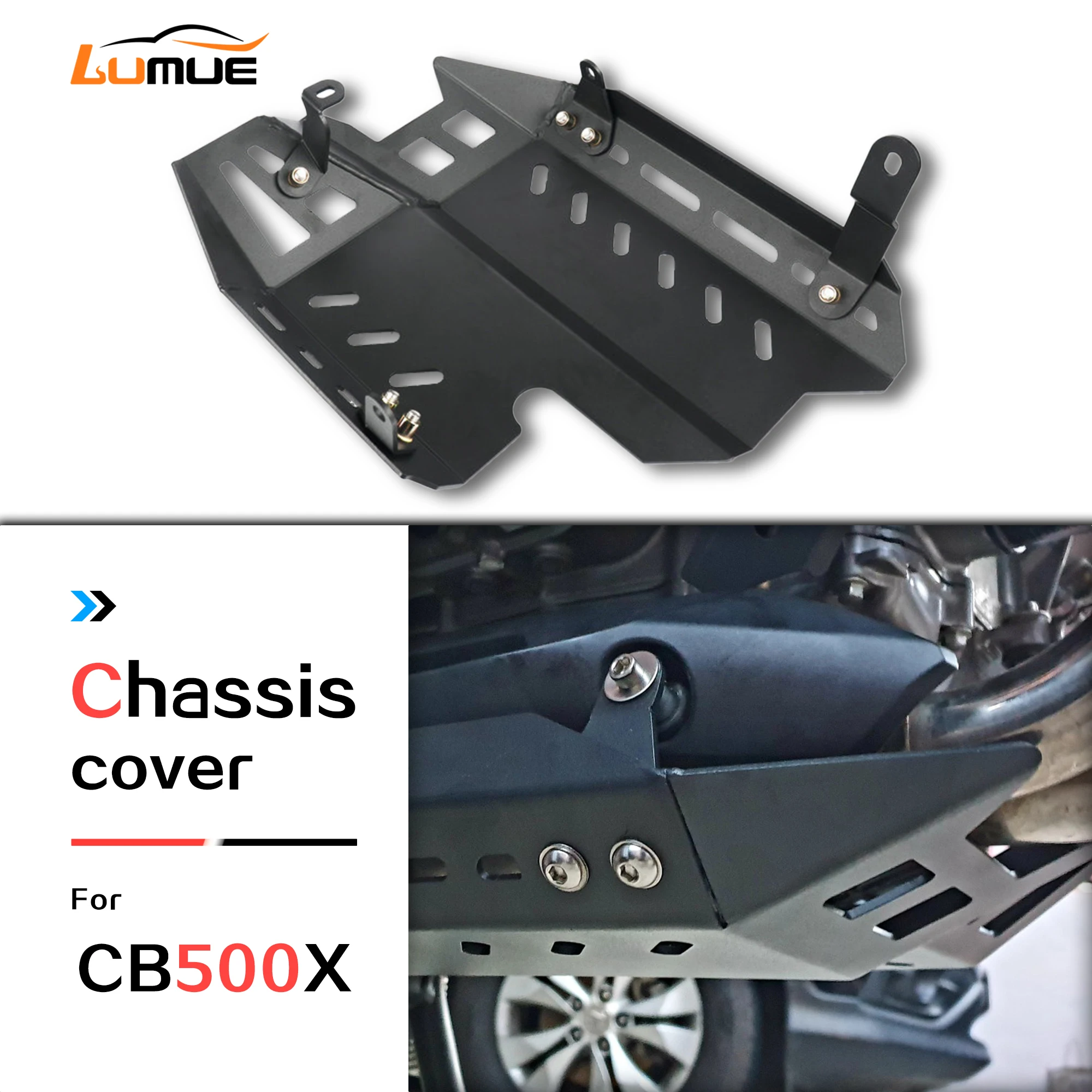 Motorcycle Engine Protection Cover Chassis Under Guard Skid Plate For Honda CB500X CB400X CB 500X 500 X 2023 2022 2021 2020 2019