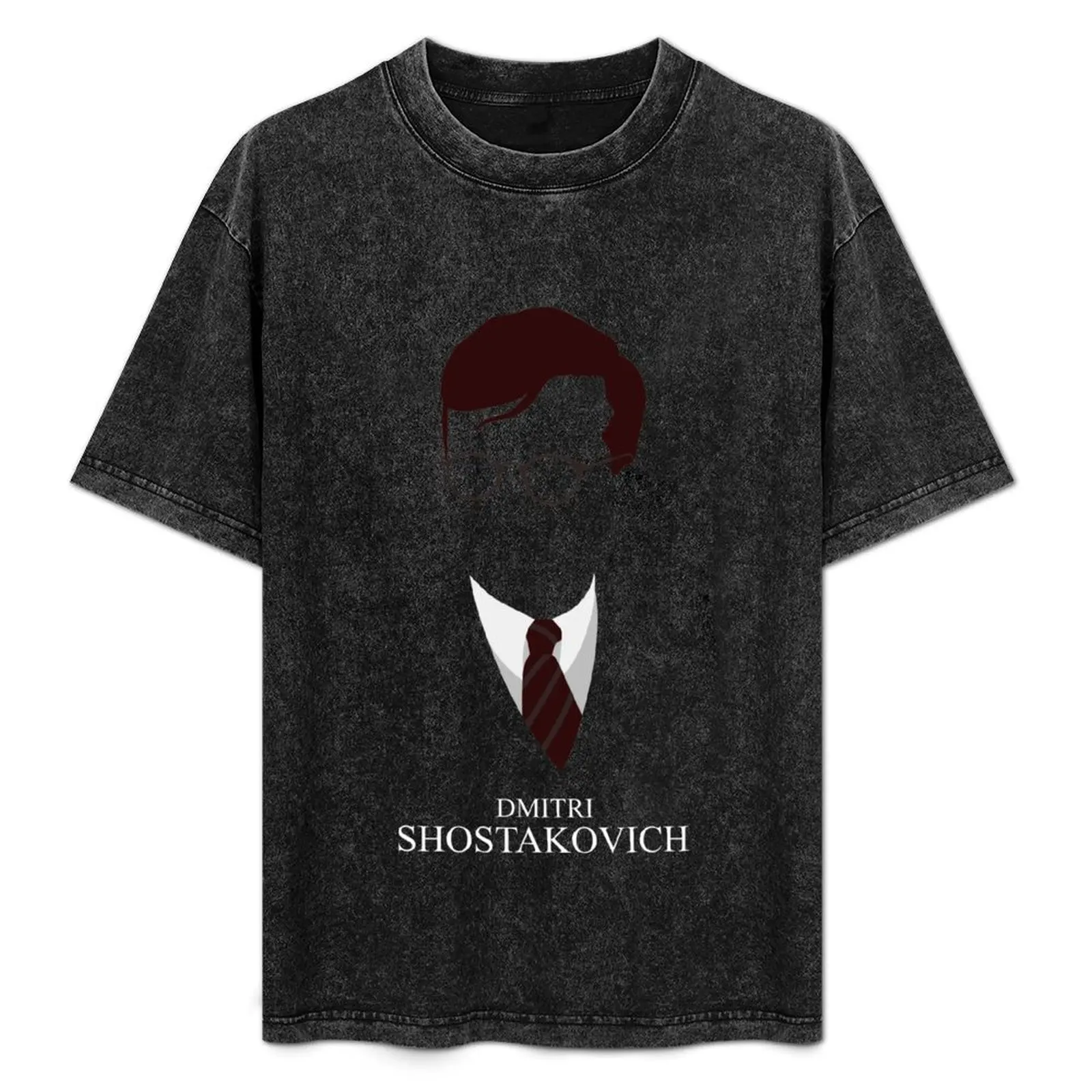 

Dmitri Shostakovich T-Shirt Work Wear Short Sleeve T-Shirt