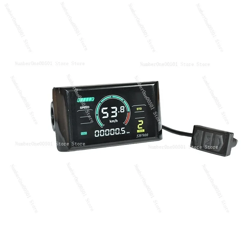 

24V36V48V60V72VSW900 цветной экран электрический велосипед скутер литиевая батарея USB ЖК-инструмент