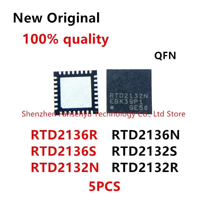 

(5piece)100% New RTD2136N RTD2136S RTD2136R RTD2132N RTD2132S RTD2132R QFN-32 QFN-48