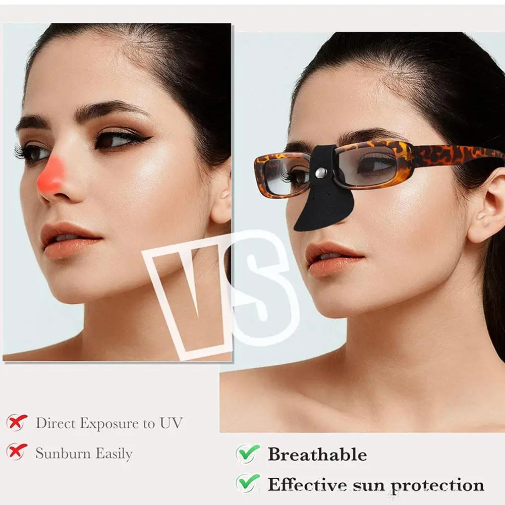 

Nose Sunshade UV Protector UV Cut Eye Patch Breathable Cycling Mask Nose Foldable Outdoor ﻿ Sports E5I7