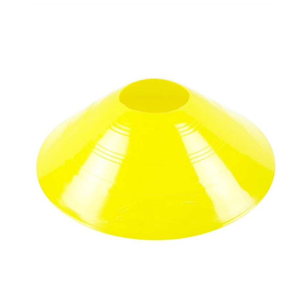 

10Pcs Football Training Disc Marker Round Cone for Soccer Football Outdoor Activity Training Equipment