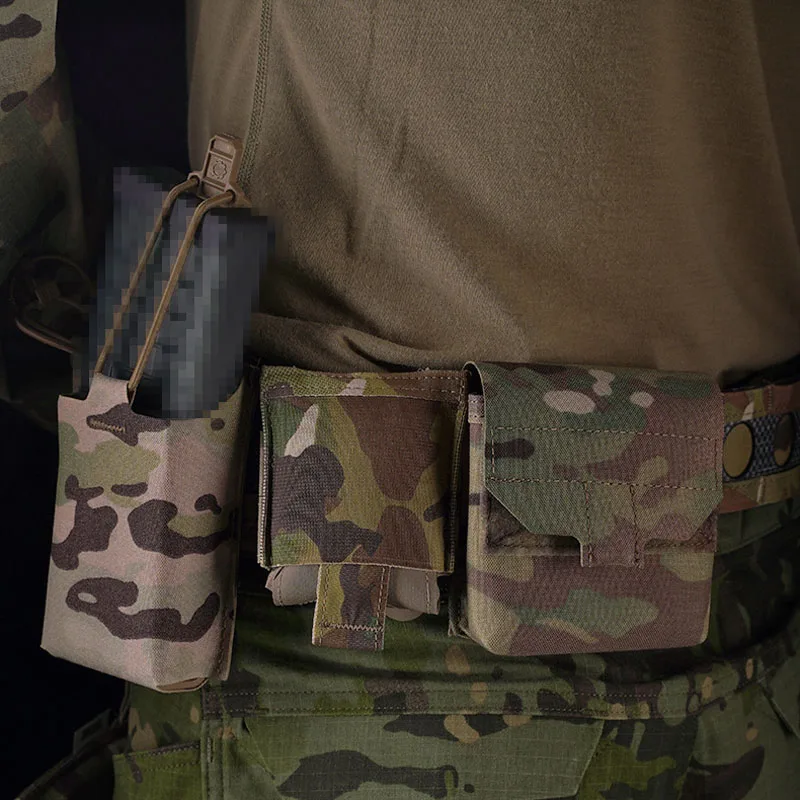 กลางแจ้ง MOLLE กระเป๋าเข็มขัดต่างๆกระเป๋าขี่จักรยานชุดการอยู่รอดฉุกเฉินทางการแพทย์กระเป๋า