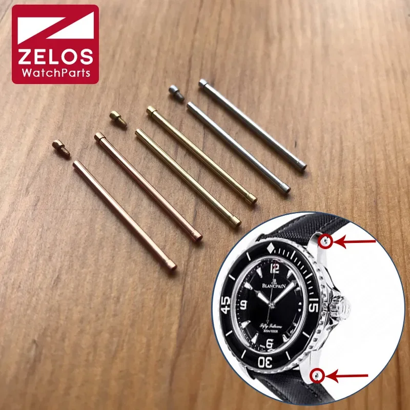 

Inner Hexagon Watch Screw Tube Bar Ear Rod Link Kit for Blancpain Fifty Fathoms Watch Lugs Connect Watch Band 5025-1530-52