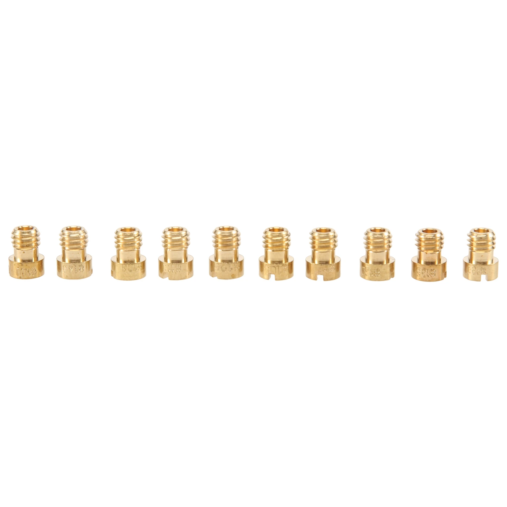 Efficientt-30Pcs Carburetor Main Jet And 10Pcs Slow Pilot Jets For PWK Keihin OKO CVK PWM Carbs