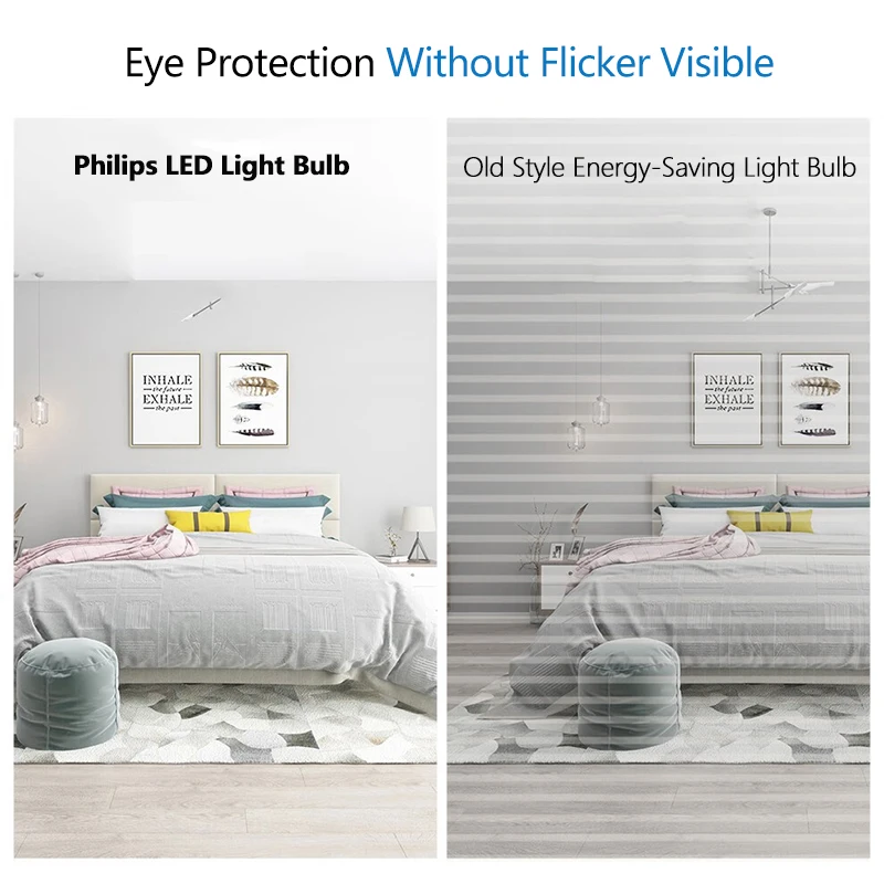 Philips 8 Stück LED-Kerze B35 E14 Glühbirne MyCare 3,5 W 5,5 W 2700 K warme Farbe Komfortlicht AC 220 V-240 V Original LED-Raumklare Lampe