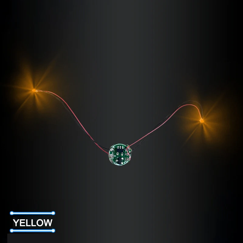 Interruptor de controle magnético de luz LED Chip de iluminação Mão dos desenhos animados para fazer lâmpada de fio Super brilho 3 modos