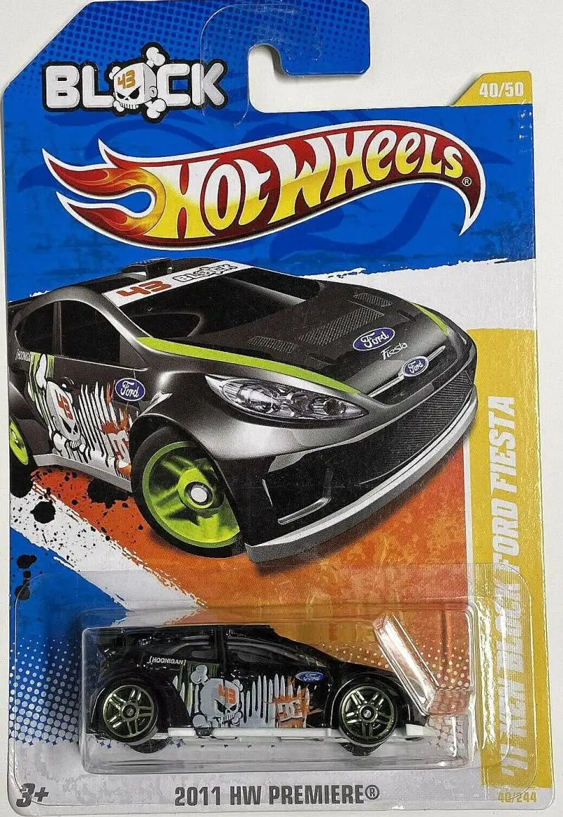 HOT WHEELS 1:64 12 Ford Fiesta 11 KEN BLOCK TORD FIESTA Rare collection die-cast alloy trolley model