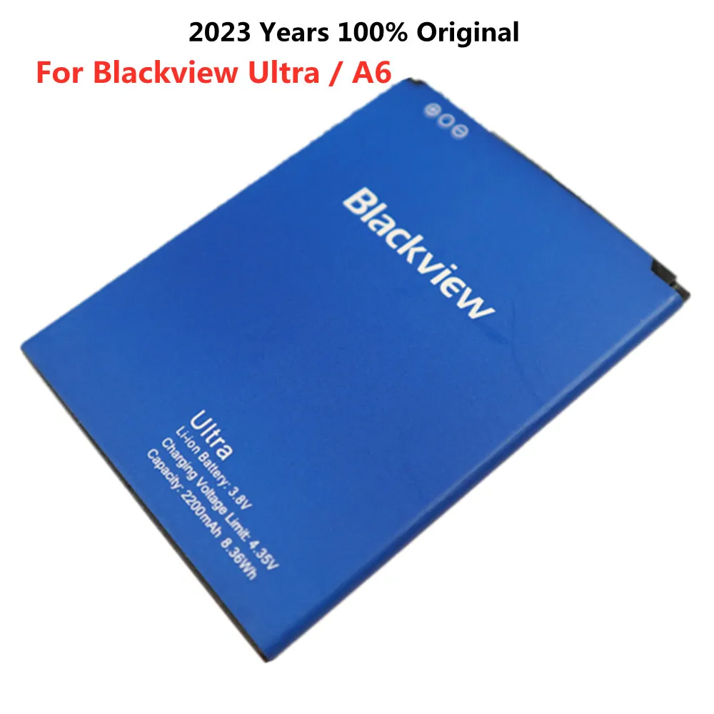 

2023 Hot Blackview Ultra A6 Phone Battery New Original 2200mAh 3.8V For Blackview Ultra A6 Smartphone Celular Batteries Bateria