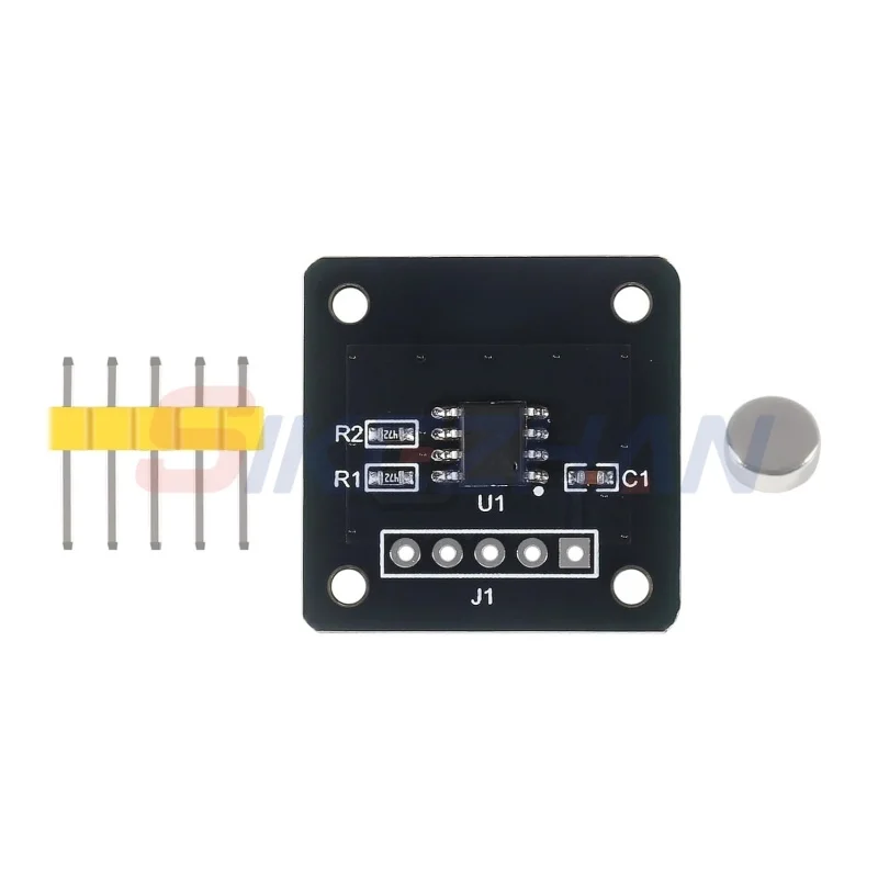 MT6701 Magnetischer Encoder Magnetisches Induktionswinkelmesssensormodul 14bit Hohe Präzision anstelle von AS5600 für Arduino