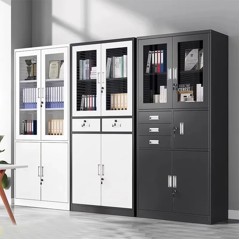 Thickened Steel File Cabinet Lockable Office Storage Drawer Unit Fast Shipping Manufacturer Direct