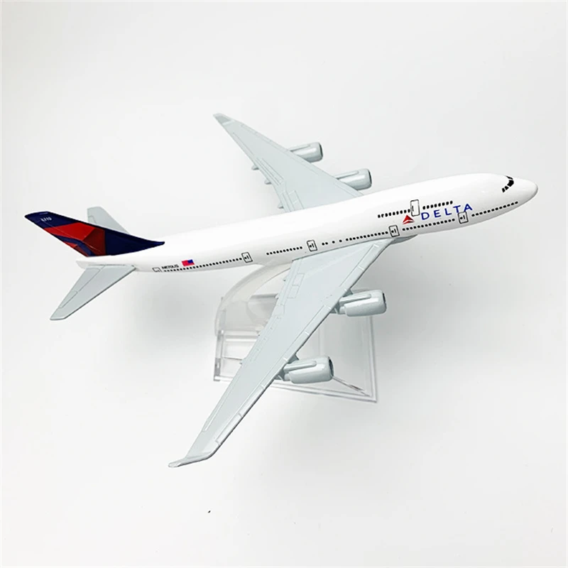 

Масштаб 1:400 Delta America Airlines B-747 B747 Модель самолета из сплава, игрушечный пассажирский самолет, коллекция моделей, дисплей, бутик-декор