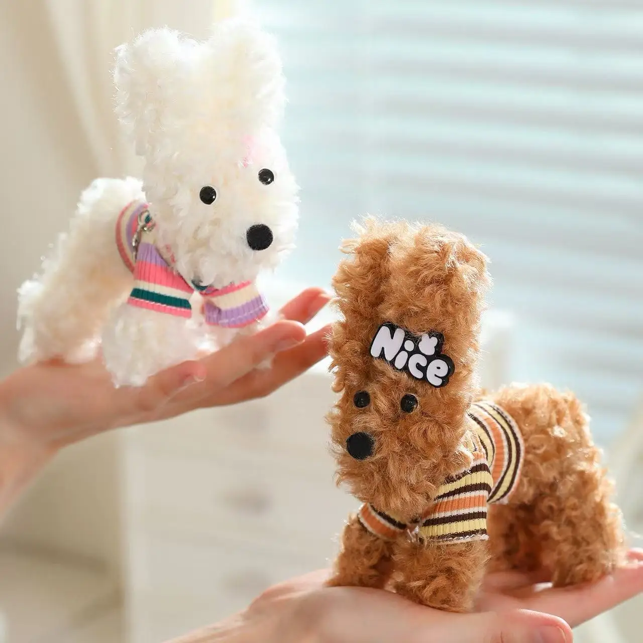 Le dernier sac à dos West Highland pendentif porte-clés poupée Kawaii peluche poupée dessin animé mignon cadeau approprié poupée amusante