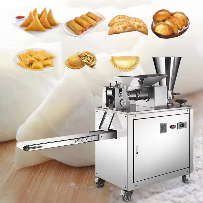 Low labor intensity Samosa folding machine price Pelmeni making automatic dumpling machine wonton stuffed burrito machine