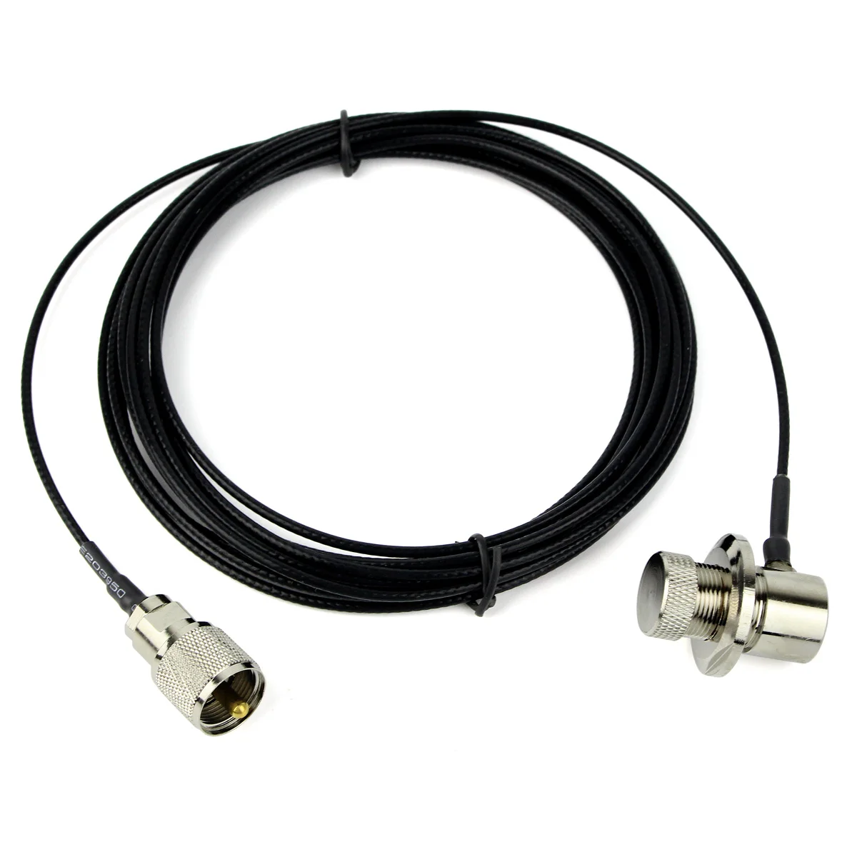 Retevis RC-316 Coaxial Extension Extend Cable Super Gainer Low Loss 5m/16ft PL-259 for Mobile Radios antenna