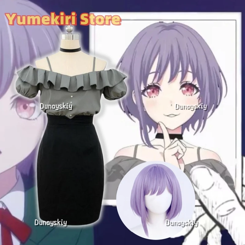 

Nyamu Yūtenji Cosplay BanG Dream! Costume Anime Cosplay Costume Nyamu Anime Role Play Halloween Party Suits
