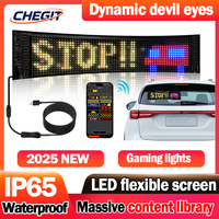 Truck Eye LED DIY Matrix Pixel Panel Led Display Car Sign Animation Bluetooth App Control Programmable Flexible Screen