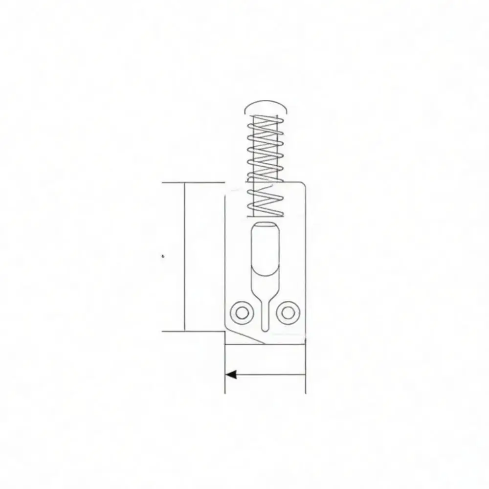 Electric Guitar Tremolo Bridge Saddle Metal String Block Set Repair Components Musical Instrument Maintenance Parts