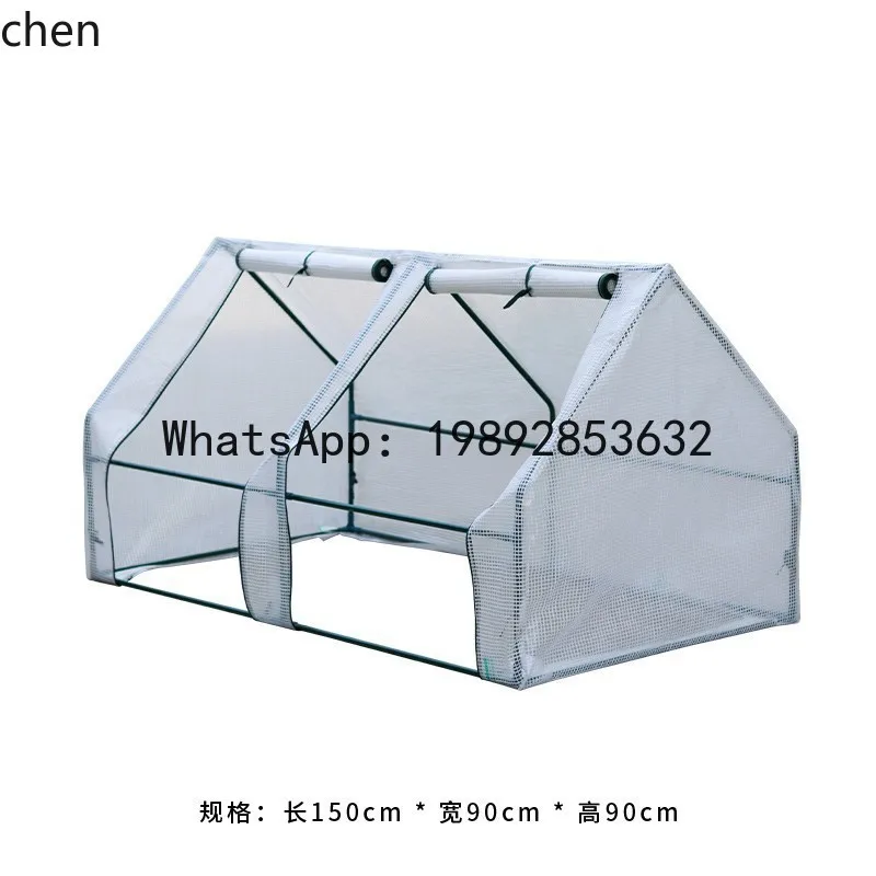 outdoor gardening greenhouse - insulated plant house for flowers and sunlight