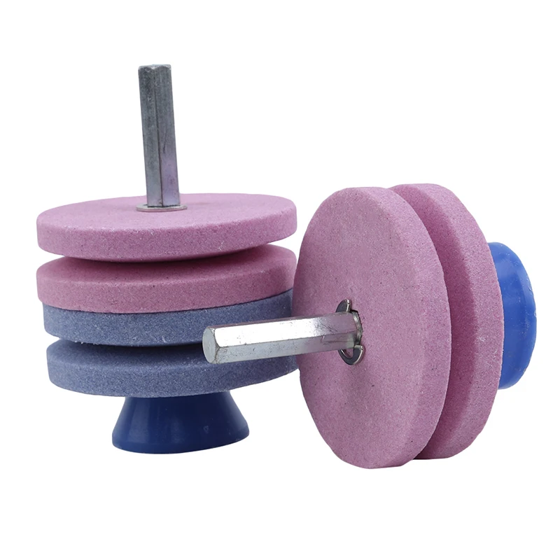 เจาะ Sharpener เครื่องมือทําสวนมีดเครื่องบดเจาะ Universal Sharpening เจาะเครื่องตัดหญ้ามีด Sharpener