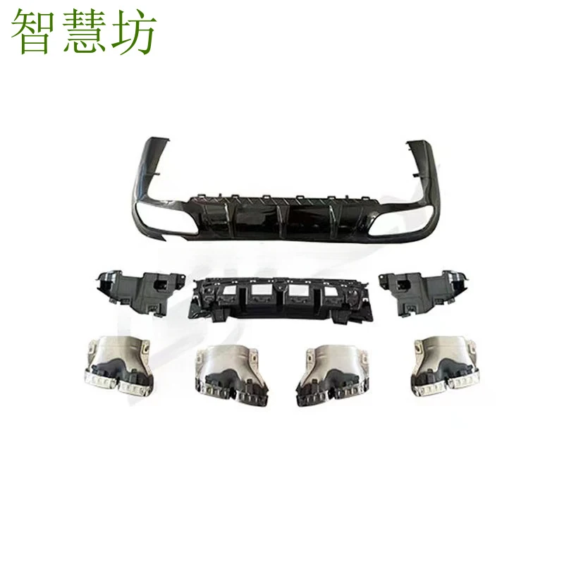 

Suitable For 19-22 New Model Mercedes-Benz W257 Modified With CLS63 Lip, Tailpipe, And CLS Rear Spoiler Modification