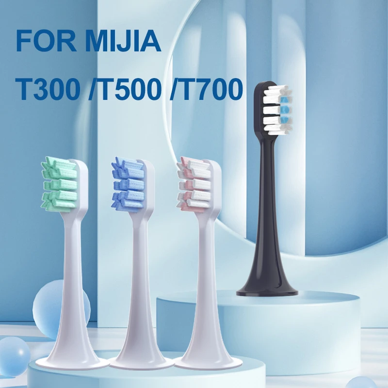10 Stück Ersatz-Zahnbürstenköpfe, kompatibel mit den elektrischen Sonic-Zahnbürstengriffen der Serie Xiaomi Mijia/Mi Home T300 T500 T700 – Detail 3
