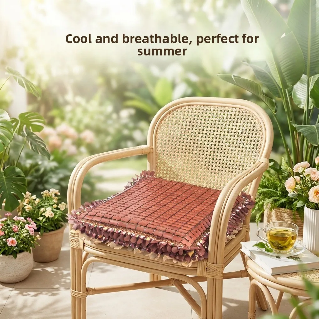 thickened-office-chair-mat-summer-cool-pad-breathable-anti-slip-gaming-chair-pad-bamboo-material-for-computer-and-poker