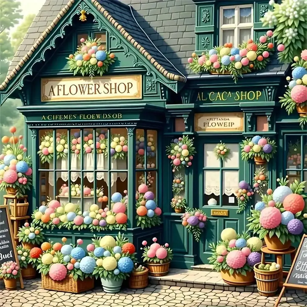 

500 Pieces Jigsaw PuzzleHouse Landscape Jigsaw Puzzle Educational Toy for Kids Children 's Games Christmas Gift