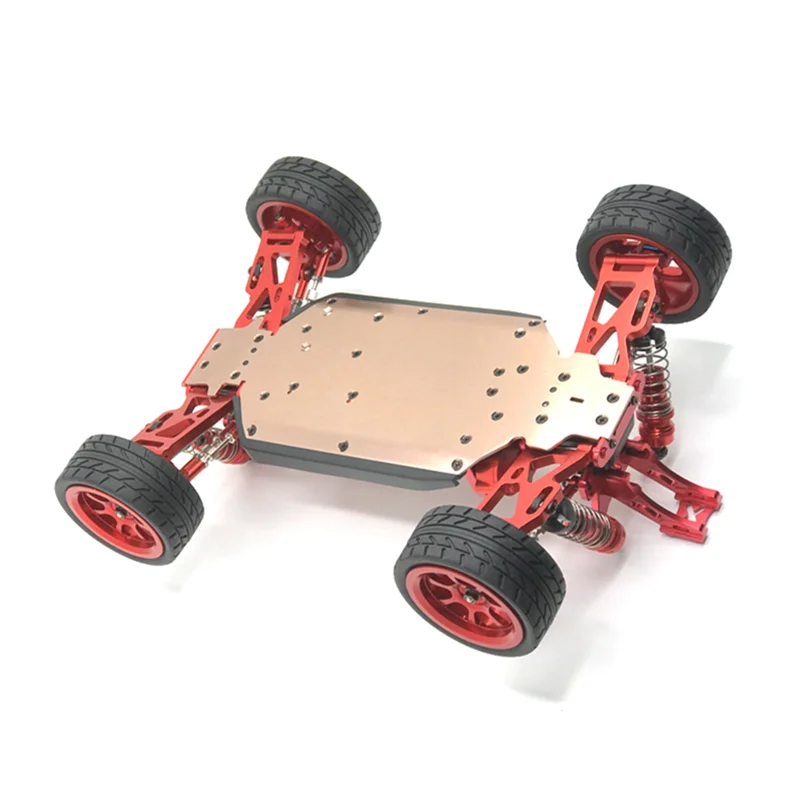 

YSUN-для Wltoys 144001 144002 144010 1/14 комплект металлических обновленных деталей для радиоуправляемого автомобиля, приводной вал, поворотный рычаг, модификация, аксессуары